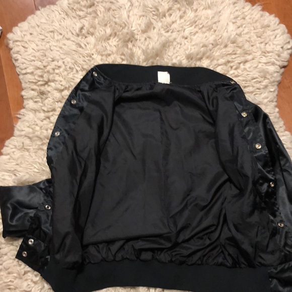 Vintage bomber jacket sateen size small - Picture 4 of 5